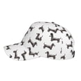 thumbnail image 5 of Haiem Dachshund Dog Puppy Baseball Cap Dad Hat Cotton Soft Adjustable Fashion Hats for Men Women Unisex Style Headwear, 5 of 9