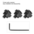 thumbnail image 3 of M Lok Nut,10PCS Durable Pure Steel M Lok Screw & Nut Replacement Set for  Rail Sections, 3 of 8