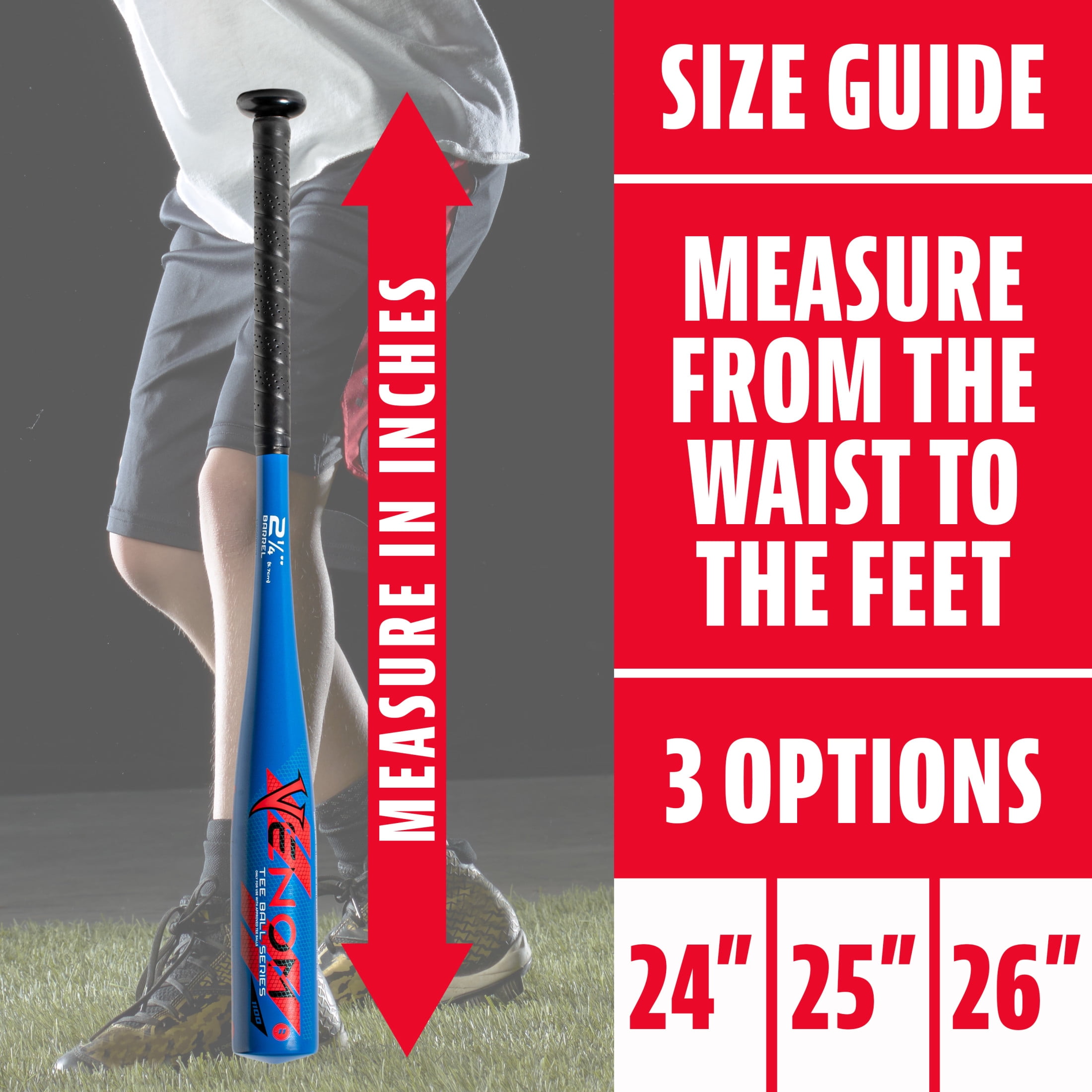 GENERATIONS,THE RAMPAGE,FANTASTICS,BALL… Franklin Sports Venom Youth Teeball Bat - Aluminum Kids Bat