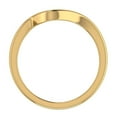 thumbnail image 3 of 14K Gold Wedding Band Matching to 2-Stone Diamond Wedding Ring Set, 3 of 5