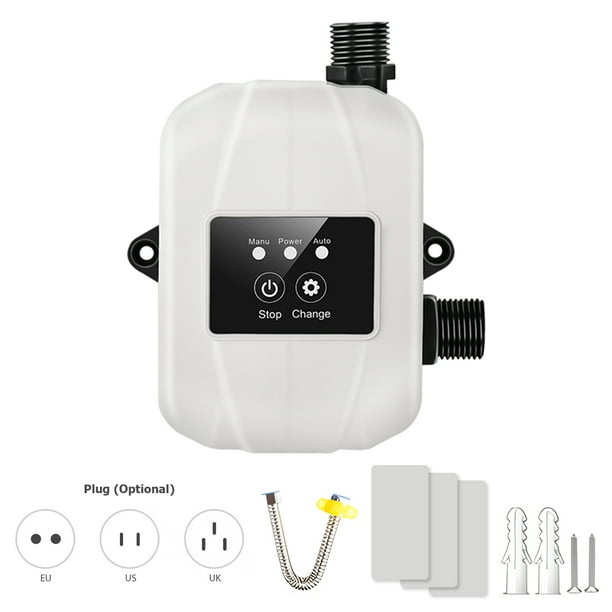 Bomba elevadora de presión de agua para el hogar, 24V, ducha automática, elevador de presión de agua, recirculación de agua silenciosa