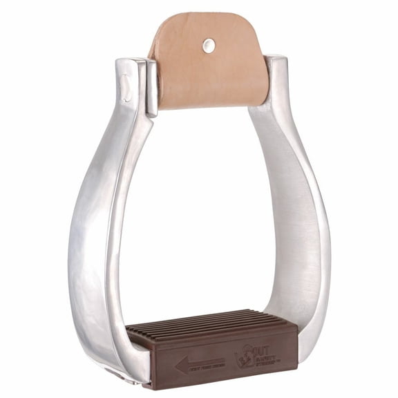 Tough 1 Stirrups EZ Out Youth Safety Stirrup 3" Aluminum 57-2010