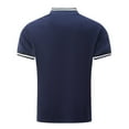 thumbnail image 2 of Gubotare Polos for Men Slim Fit Mens Knit Polo Shirts Short Sleeve Vintage Sweater Polo Summer Casual Shirts Golf Pullover (Navy,3XL), 2 of 4