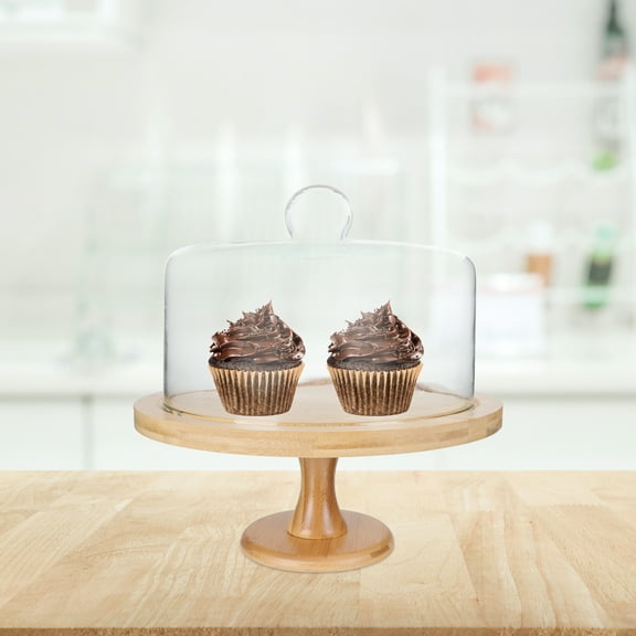 SASABAXI Dessert Display Stands Wedding Cake Stand Khaki 1 Set 27x0.3937in