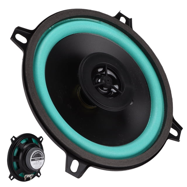 Coaxial Speaker, HiFi Speaker 12V 60W Universal Double Output High Sensitivity For SUVs For Trucks For RVs For Cars
