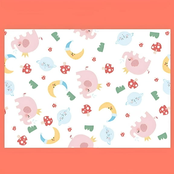 CCOCC Disposable Stick-on Placemats for Baby&Kids,Restaurant Table Mats 11.8