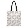 thumbnail image 1 of JSDART Canvas Tote Bag Flourish Floral Modern Geometric Subtle Petalls Leaf Pattern Tenderness Durable Reusable Shopping Shoulder Grocery Bag, 1 of 1