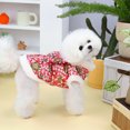 thumbnail image 2 of Adorable Pet Clothes for Cats & Small Dogs - Christmas Dog Printed Puppy Clothes Soft Breathable Puppy Christmas Printed Pet T-Shirt Colorful Dog Outfits Puppy Sweatshirt Pullover Clothes, 2 of 6