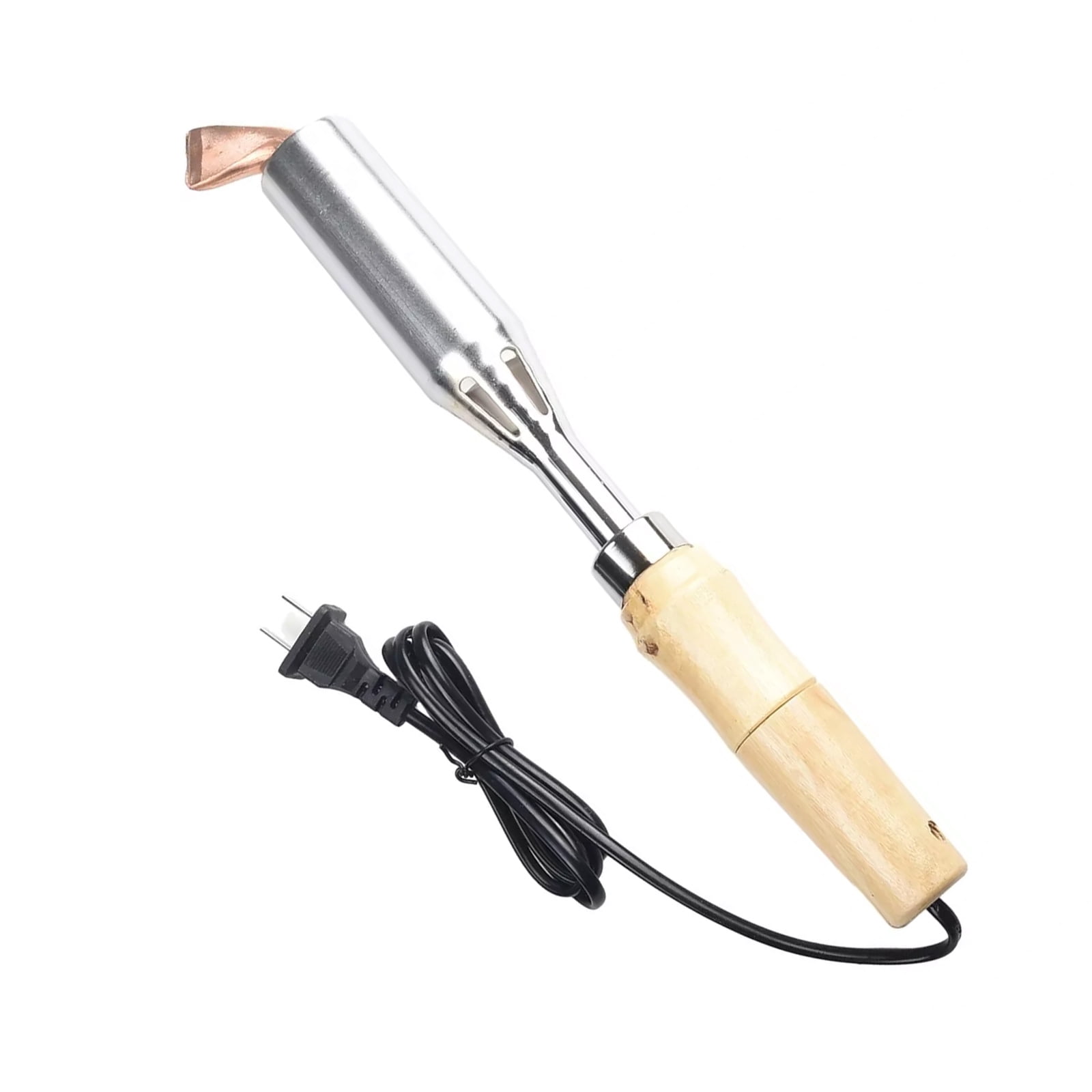 Welding Repair Tool 300W Electric Soldering Iron Solder Welding With Handle Wooden Handle Soldering Iron