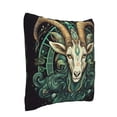thumbnail image 3 of LNWH Capricorn Throw Pillow Covers, Square Soft Linen Decorative Pillow Cases, 20"x20", 3 of 8