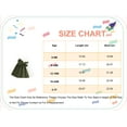 thumbnail image 2 of Kucnuzki Infant Baby Girl Clothes 18 Months Summer Dress 24 Months Sling Irregular Color-Blocked Wide Neck Dress White, 2 of 8