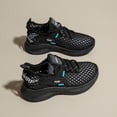 thumbnail image 4 of Women's Lightweight Walking Sneakers Casual Lace Up Flats Tennis Athletic Running Fashion Sport Shoes for Girls, 4 of 12
