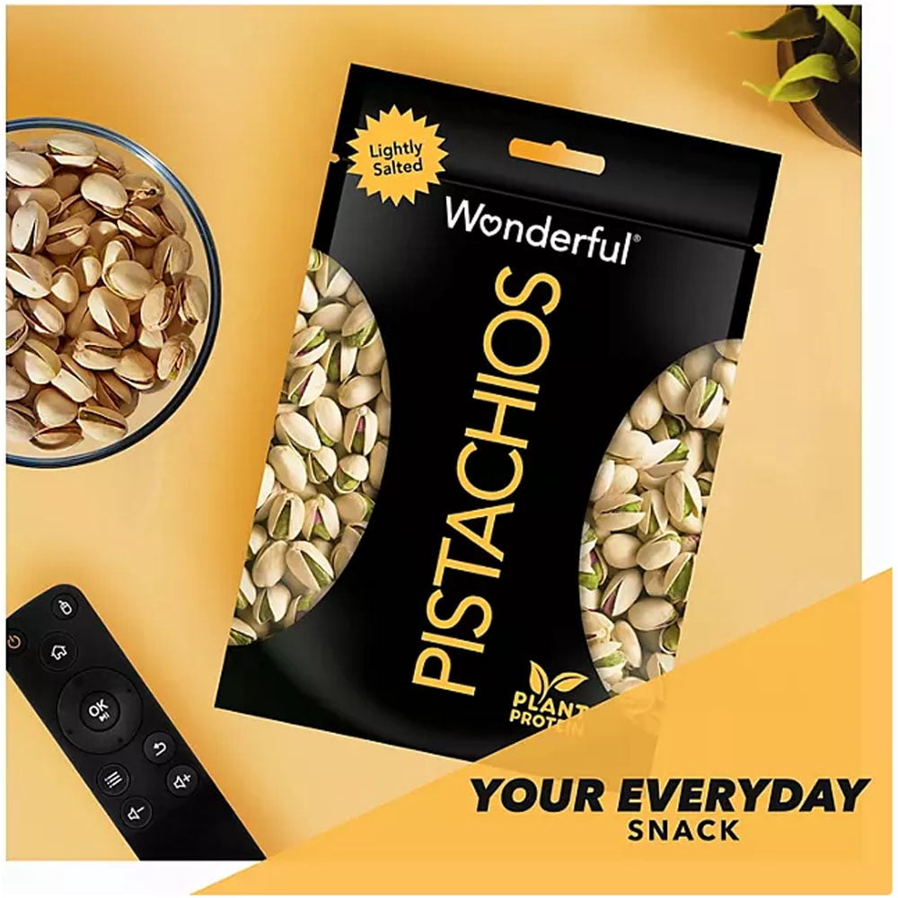 Wonderful Pistachios, Roasted Lightly Salted (48 oz.) With Spoon