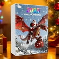 thumbnail image 3 of 2025 Advent Calendar Set Featuring 24 Flat 2D Boots With Realistic Double-Sided Graphics For Festive Holiday Countdown, 3 of 6