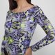 thumbnail image 2 of Tankini de manga larga morado dama Maré Collection D3438/Con protección UV/ Tela de secado rápido, 2 of 6
