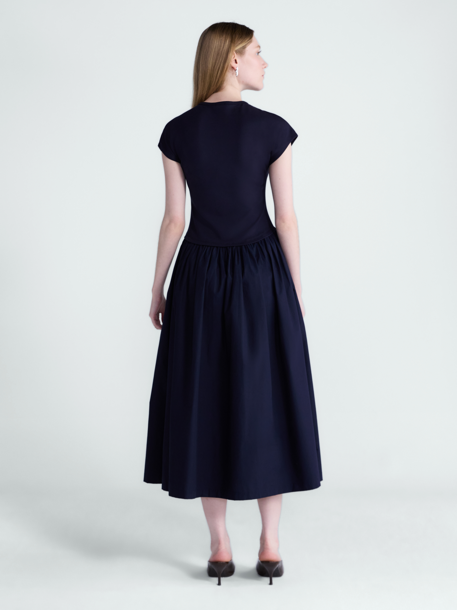 Scoop Women's Mixed Media Maxi Dress photo 2
