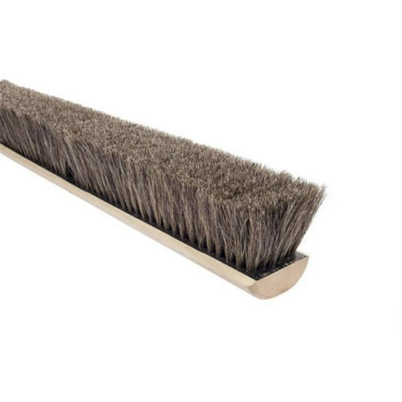 Magnolia Brush 455-2930LH 30 in. Soft Grey Horsehairconcrete Brush