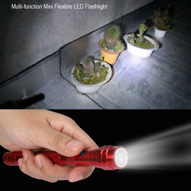 Flash LED, Poignée Antidérapante Torche LED Antirouille, Portable pour Étroit