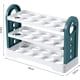 thumbnail image 2 of Soporte para huevos para nevera, organizr de huevos de 3 niveles para refrigerr, encimera, organización de refrigerr que ahorra espacio (blanco), 2 of 3