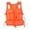 Saffron, variant on Square Emergency Rescue Life Jacket, Buoyancy Vest for Disaster Relief and Reservoir Fishing, High Visibility Safety Gear for Swimming(Saffron, M)