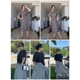 thumbnail image 5 of Airmenty Two Piece Skirt Set for Women Midi Dress Sets Summer Casual Vacation Travel Matching Set with Pockets S-2XL, 5 of 8