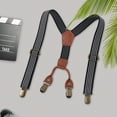 thumbnail image 6 of amagogo Children's Clip Suspenders, Clothing Accessories, Suspenders, Y Back Suspenders, Double Stripe, 6 of 9