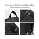thumbnail image 3 of Mochila De Estudiante, Mochila Para Laptop, Capacidad De 18 L Malubero negro con gris, 3 of 4