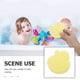 thumbnail image 3 of Esponja de baño de dibujos animados para bebés, suave y cómoda, esponja de baño, suministros de ducha (pato amarillo), 3 of 5