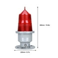 thumbnail image 4 of Durable Aviation Obstruction Light, GZ-155LED Beacon Light, City High-rise Buildings For Bridges, 4 of 8