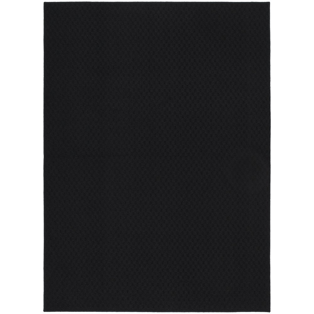 Garland Rug Town Square Solid Black 45"x66" Indoor Area Rug Walmart