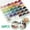Assorted, variant on 36 Pcs Bobbins Sewing Threads Kit, Tcwhniev Polyester Thread Spools for Hand Machine Arts, Crafts & Sewing Clothing Crafting, Manual Embroidery