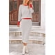 thumbnail image 5 of Conjunto Coordinado PRETTYGARDEN Suéter a Rayas con Falda XXL, 5 of 8