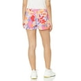 thumbnail image 2 of Columbia Women's Summerdry Cargo Short, Wild Geranium/Floriated, Large, 2 of 2