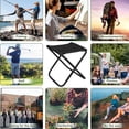 thumbnail image 5 of Camping Stool, Folding Stool with Carry Bag ,Aluminum Alloy Bracket, 5 of 5