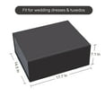 thumbnail image 6 of JiaWei World Gift Box 17.7x14.5x7 inches, 3 Pack Magnetic Gift Box with Lid for Christmas, Wedding, Birthday, 6 of 7