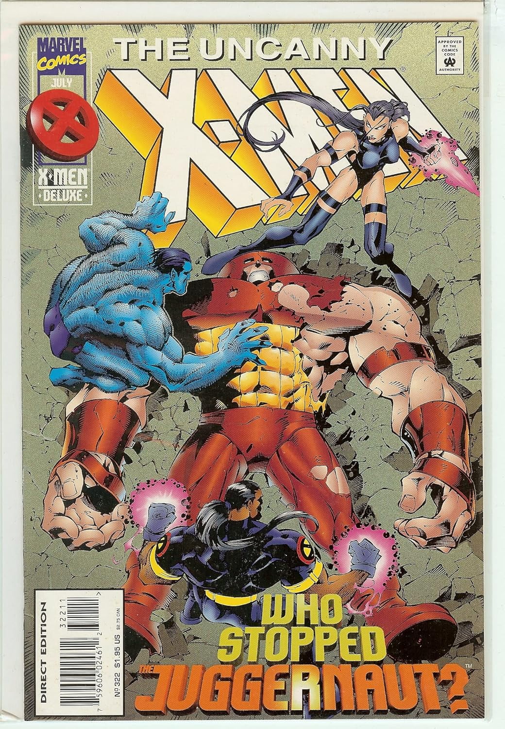 Uncanny X-Men #322