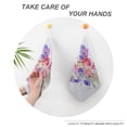 thumbnail image 4 of Watercolor Wildflowers Spring Summer (4) Towels for Bathroom, Kitchen, Gym, Towels, Soft, Highly Absorbent, Hanging Towel with Hanging Eyelet, 4 of 8