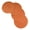 Rust, variant on Eden Woven Braided Velvet Table Placemats 15 Inches Round Set of 4 Non-Slip Dining & Kitchen Table Mats Chocolate