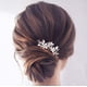 thumbnail image 1 of Horquillas para el pelo CHAO 2 piezas de perlas peineta de cristal plata, 1 of 1