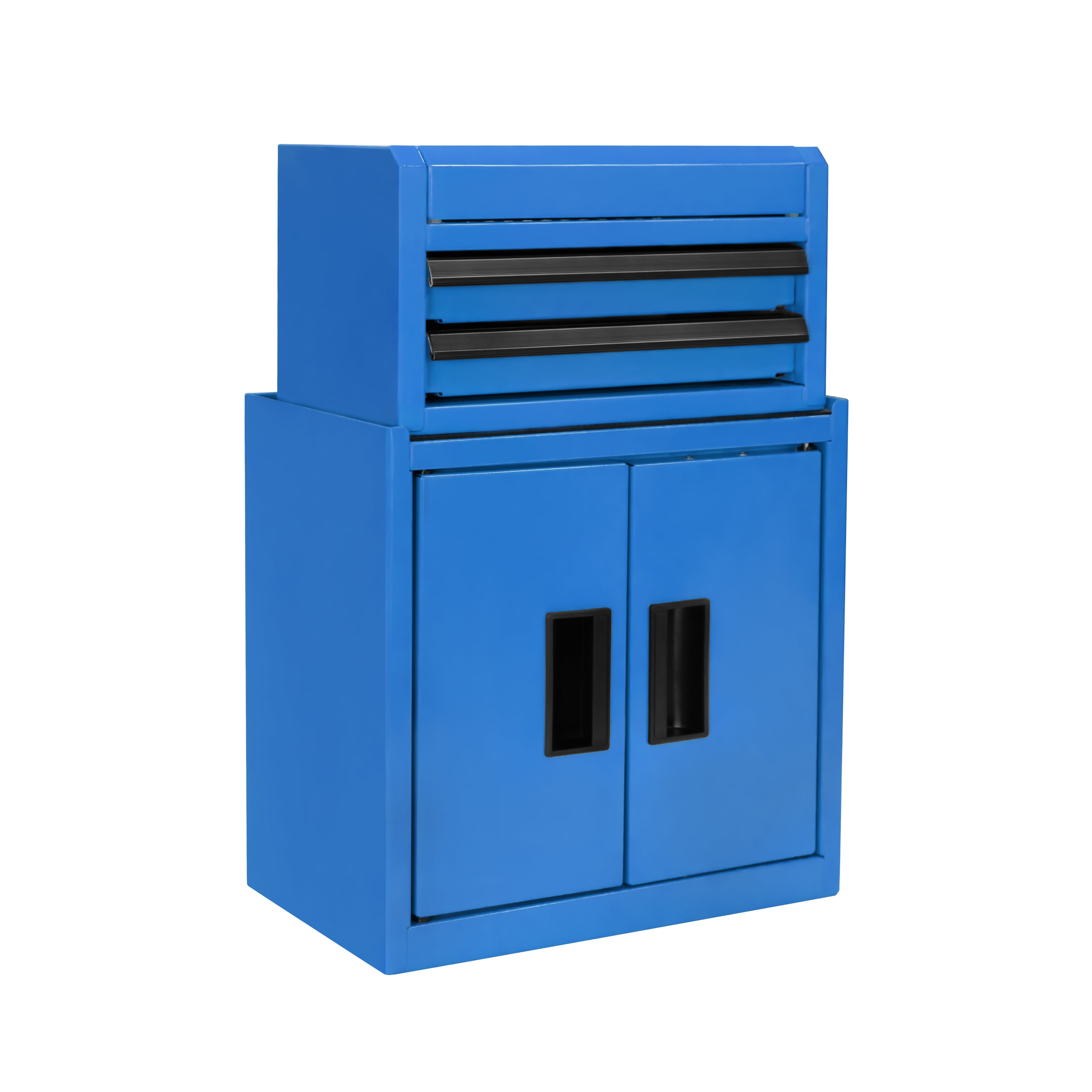 Hyper Tough Mini Tool Cabinet, 11.6-inch Blue Steel Storage with
