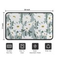 thumbnail image 5 of Gray Daisy Flower White Blooms Pattern Door Rugs,Washable Non Slip Door Mats Indoor,Decorative Door Mats,Entry Mat Indoor for Entrance,Bedroom,Kitchen,Bathroom,30"x17", 5 of 6