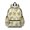Sunflower and Plank-1, variant on Sunflower and Plank White Pattern Backpack for School, Cute School Bag with Adjustable Shoulder Straps and Padded Back, 13.4"x11"x4.7"