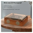 thumbnail image 2 of CD Player Bluetooth 5.0Built-In Speaker HIFI Portable Music PlayerBuilt-In SpeakerHigh-Capacity, 2 of 7