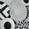 Black and White Abstract Metal Wall Art - Walmart.com