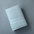 thumbnail image 4 of Plush Bath Towel Set for Couples - Thickened Velvet-Soft Face & Body Towels, Quick-Dry Absorbent for Adults, Gender-Neutral Plain Colors, 4 of 4