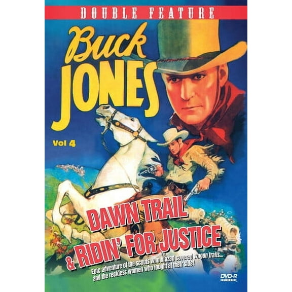 The Dawn Trail / Ridin’ for Justice  (Buck Jones Western Double Feature Volume 4) (DVD), Vci Entertainment, Western