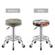 thumbnail image 5 of Balery London Symbols Fundas de asiento para taburete de bar redondo de tela de terciopelo ajustables que protegen de arañazos y manchas para sillas de 14 a 17 pulgadas.-13 inch, 5 of 7