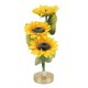 thumbnail image 1 of Sunflowers Flower Lamp Touch Lamp,Rechargeable Cordless Table Lamp, 3-Colour, 1 of 5