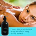 thumbnail image 2 of Aceite de masaje Nooky con aceite de coco fraccionado 500 ml, 2 of 7