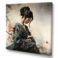 thumbnail image 2 of Designart "Asian Art Geishas beauty VIII" Asian Wall Art Print, 2 of 5